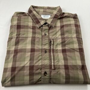 Gander Mountain Guide Series Plaid Shirt Quick Dry Long Sleeve